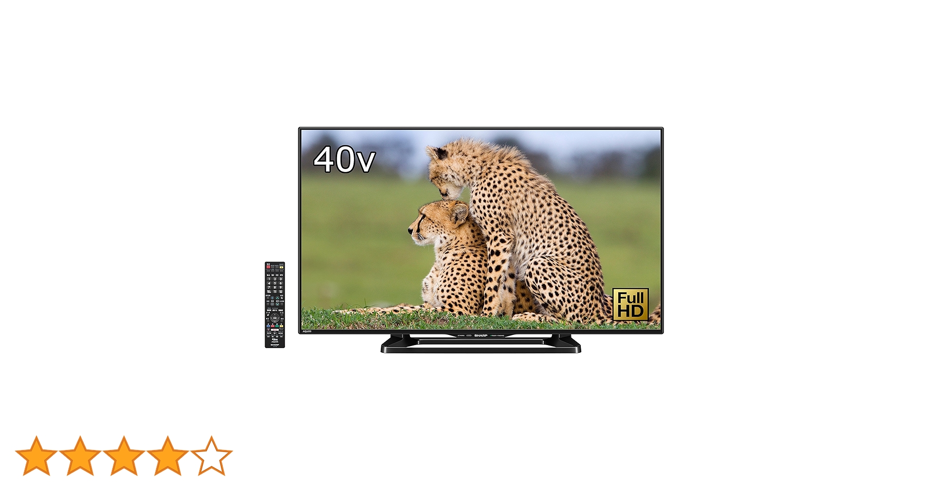 Amazon | シャープ フルハイビジョン液晶テレビ アクオス 40型ブラック